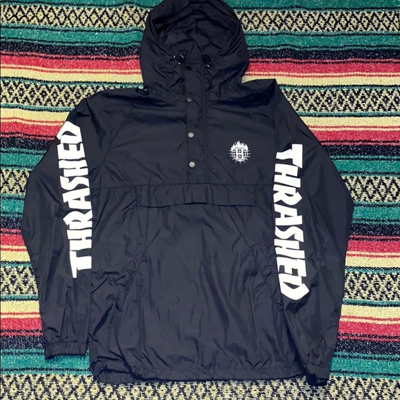 thrasher windbreaker jacket